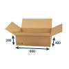 kartonova krabica 600 x 400 x 200 5vvl chlopnova