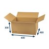 kartonova krabica 600 x 400 x 300 5vvl chlopnova