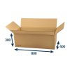 kartonova krabica 800 x 400 x 300 5vvl chlopnova