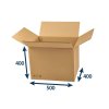 kartonova krabica 500 x 400 x 400 5vvl chlopnova