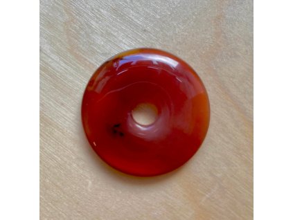 Prívesok “donut” Karneol