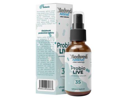 medved natural probio live 50ml