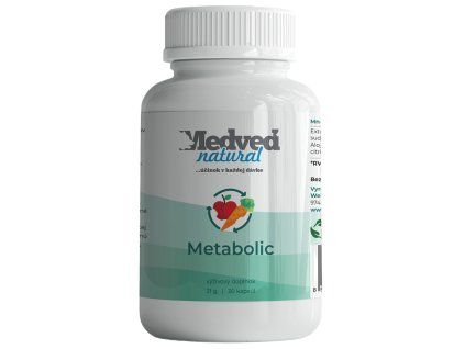 medved natural metabolic 30 kapsul