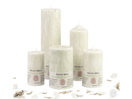 Čistiaca sviečka JASPIRE® Biela šalvia BELL