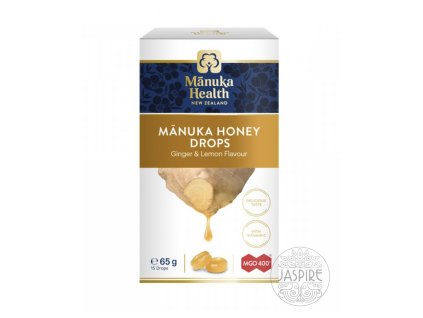 Cukríky Manuka s obsahom medu MGO 400+ s Citrón a zázvor