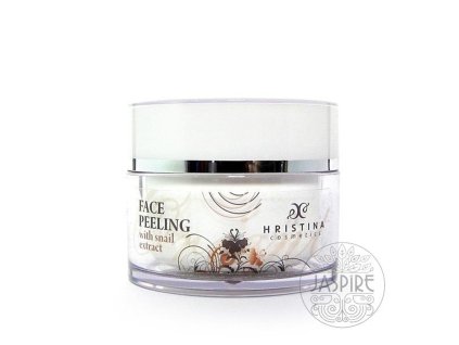 Prírodný tvárový peeling s výťažkom zo slimaka