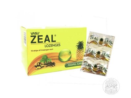 Zeal Ananás, 60 pastiliek, VASU