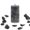 Sviečka JASPIRE® s energiou kameňa čierny Turmalín