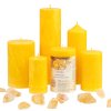 Sviečka JASPIRE® s energiou kameňa Citrín
