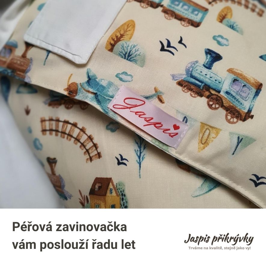 Péřová zavinovačka vám poslouží mnoho let