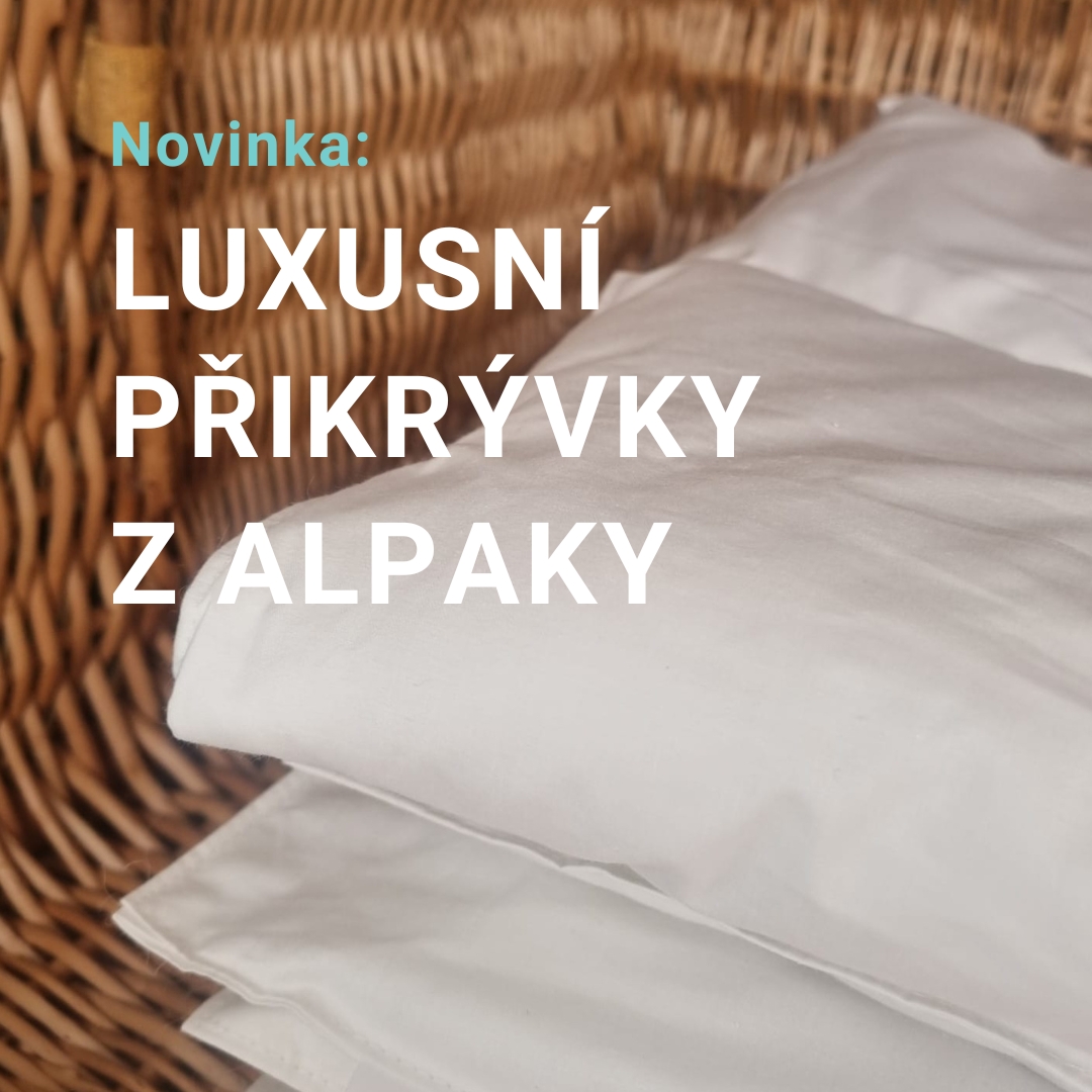Novinka od Jaspis přikrývky: Přikrývky z alpaky – luxus z Moravy, který si zamilujete