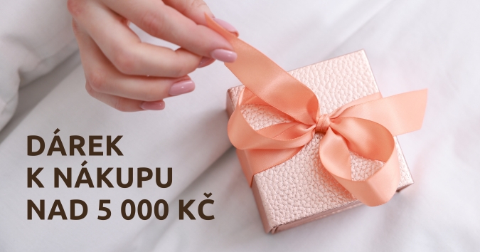 Dárek zdarma při nákupu nad 5000 Kč