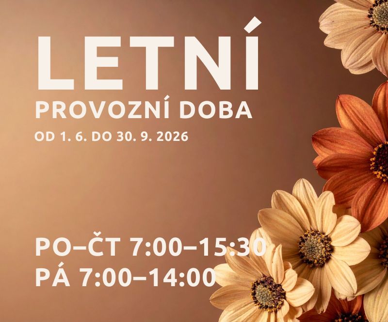 Letní provozní doba 2026 mobil