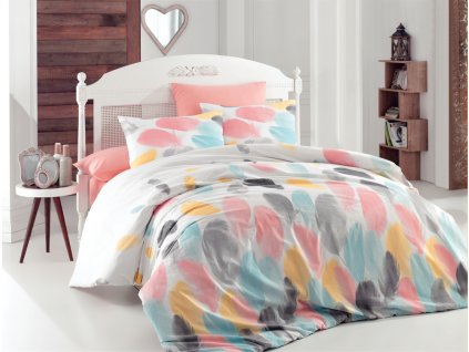 30947 bavlnene povleceni tuy tyrkysove bedtex
