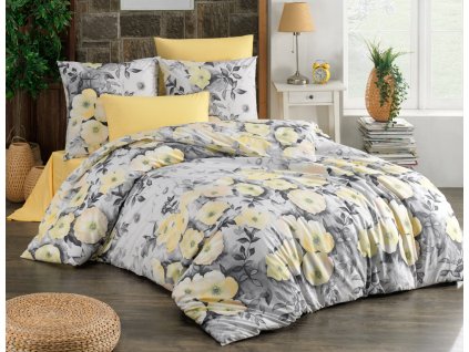 34712 bavlnene povleceni alisa zlute bedtex