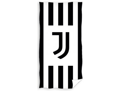 Fotbalová osuška Juventus FC White Stripes
