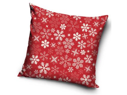 37305 vanocni polstarek bile vlocky 40x40