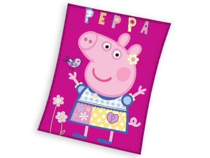 Dětská deka Prasátko Peppa Modelka