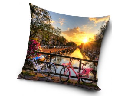 38479 dekoracni polstarek zapad slunce v amsterdamu