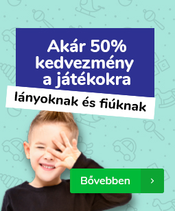 Akár 5O% kedvezmény a játékokra