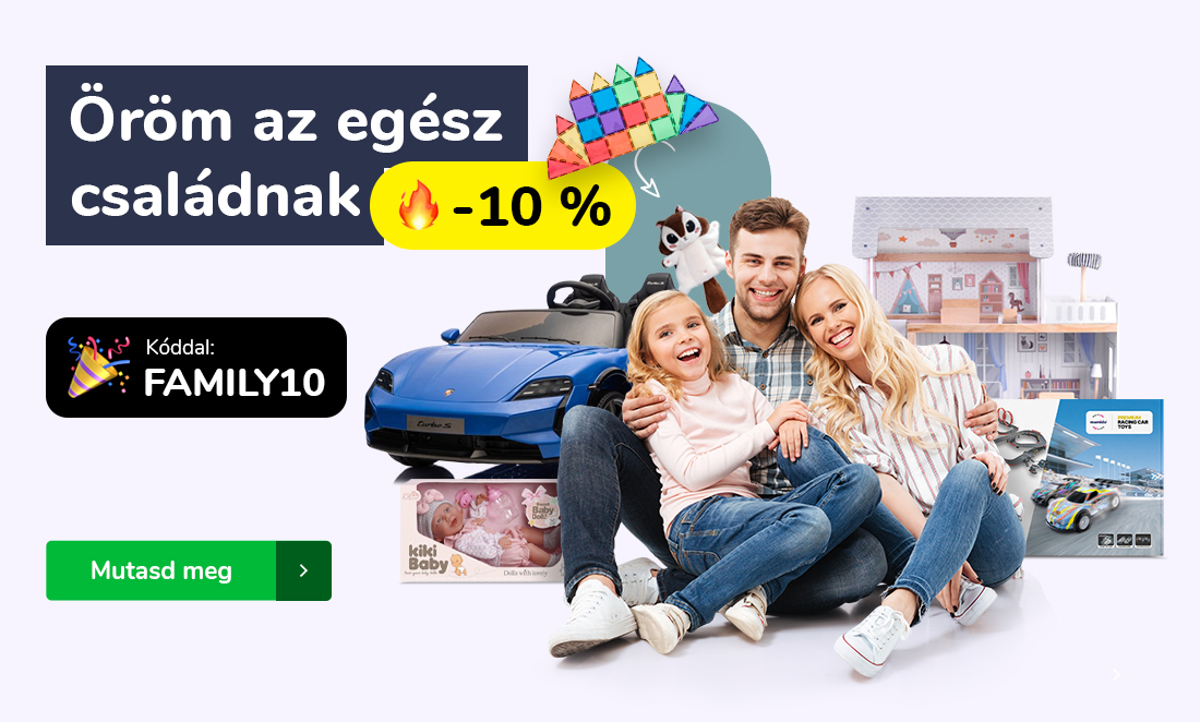 Öröm az egész családnak -10%