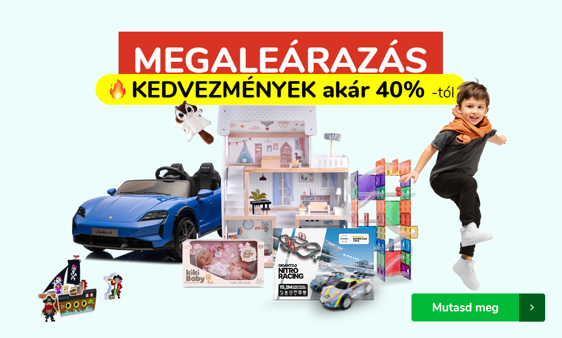 Mega leárazás kedvezmények akár -40% -tól