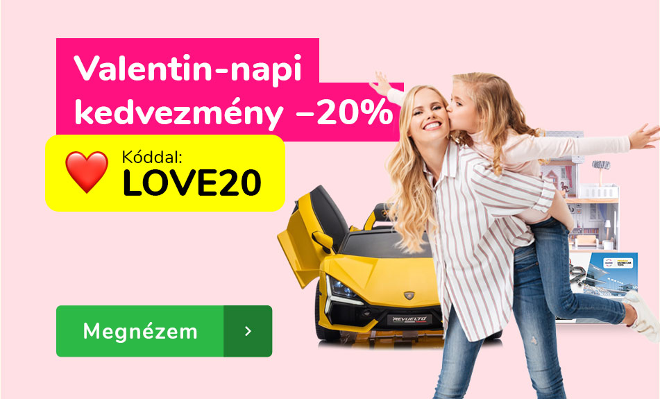 Valentin-napi kedvezmény −20%