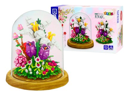pol pl Zestaw Klockow Kwiaty W Gablotce 487 Elementow 19743 1
