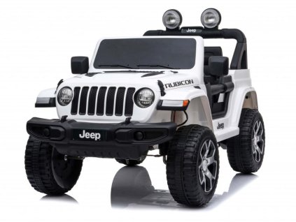 Elektrické autíčko Jeep Wrangler Rubicon 4x4 bílé
