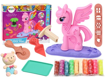 Gyurma Unicorn barkácskészlet tartozékokkal