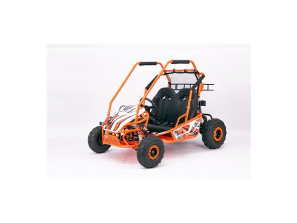 Dětské benzínové autíčko Buggy LUCKY SEVEN oranžové1