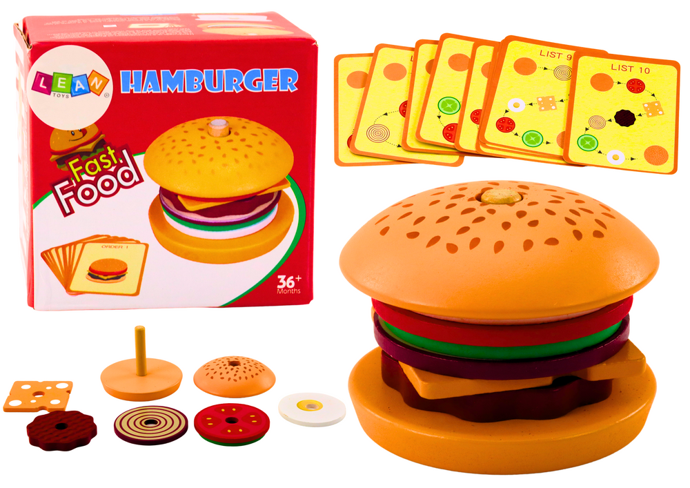 Fa összecsukható hamburger receptekkel