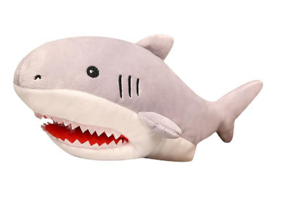 Cápa plüssjáték 30 cm