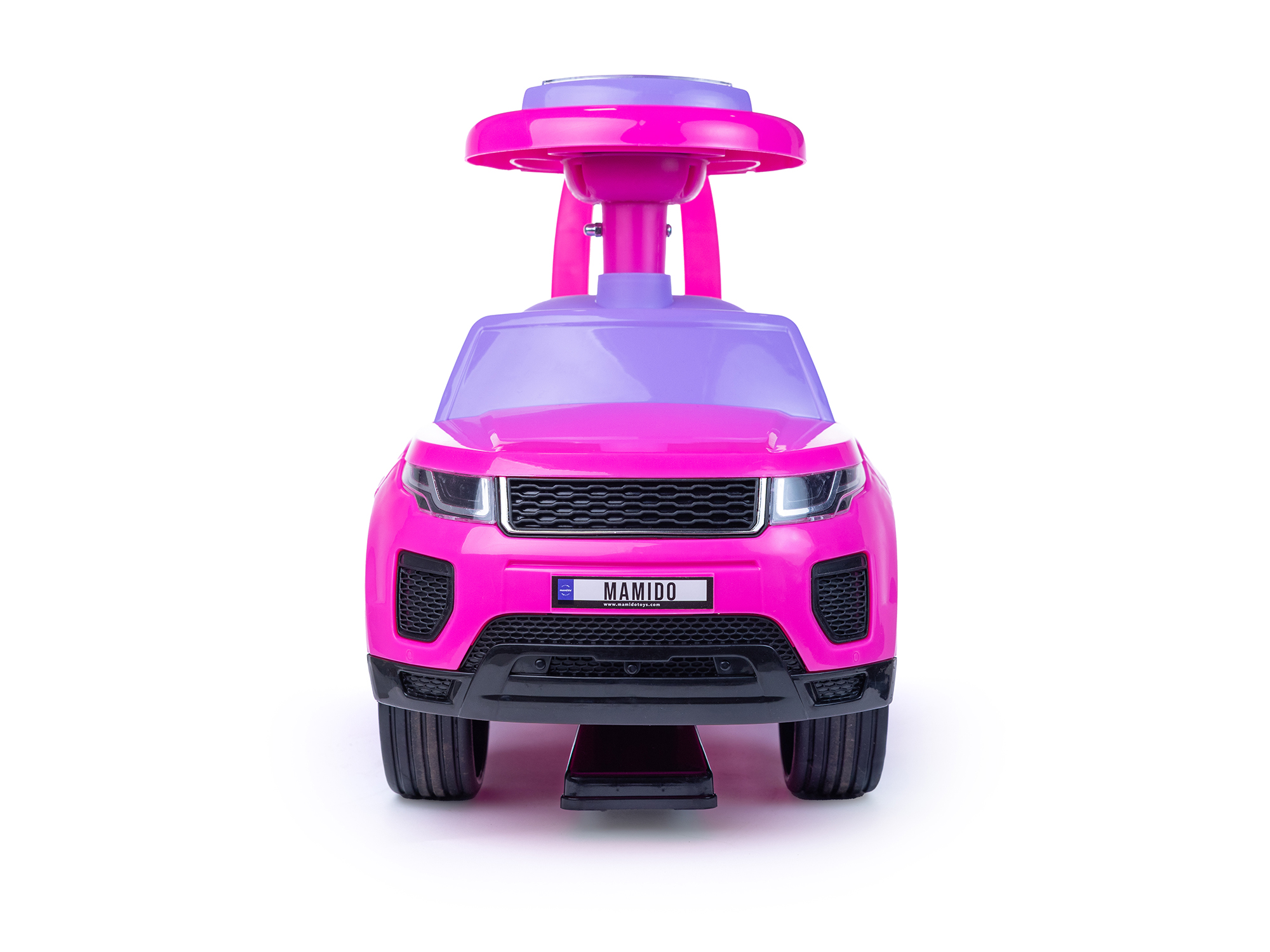 Mamido Gyerek futóbicikli autó Range Rover stílusú rózsaszín Gumi kerekek