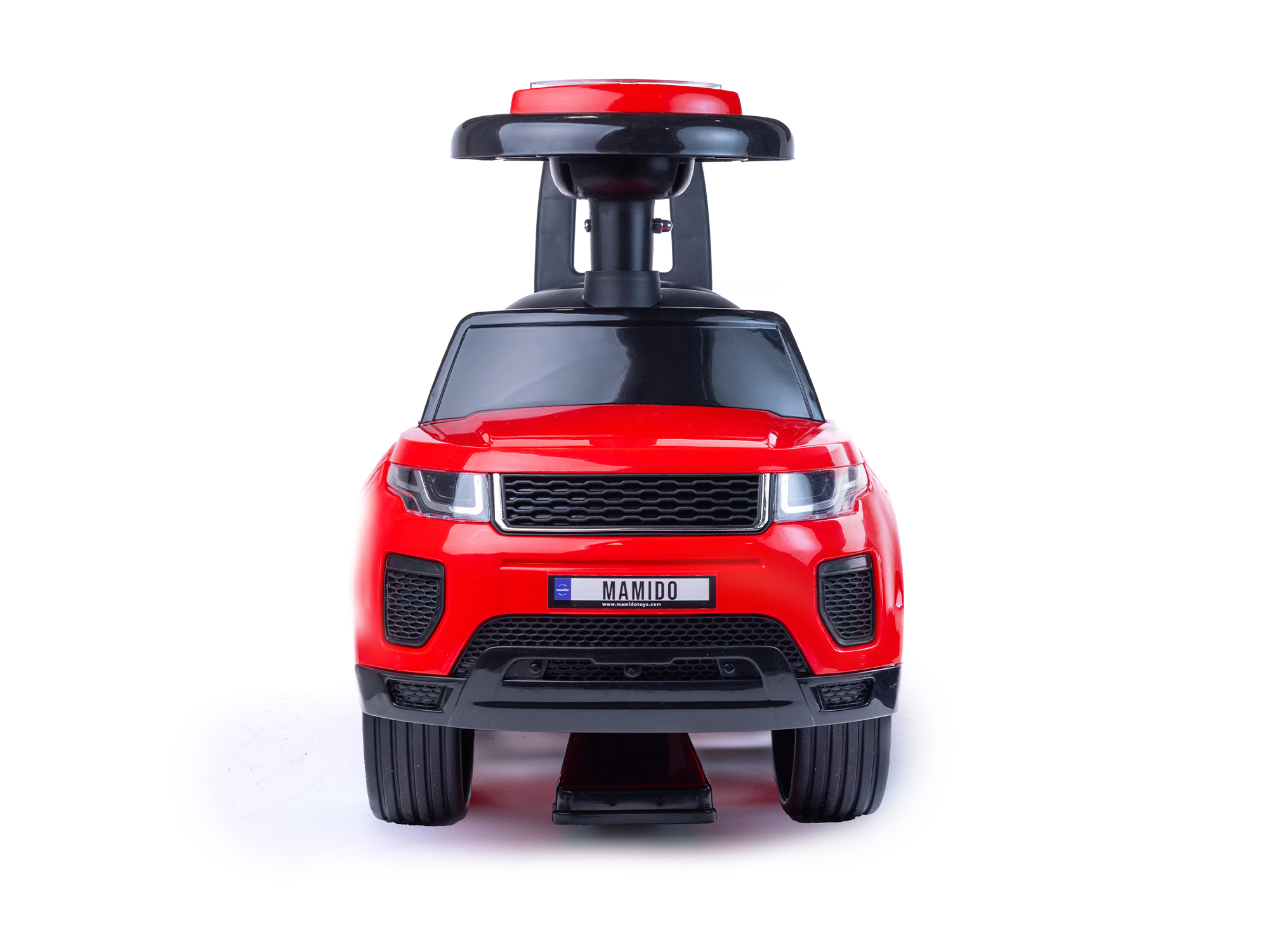 Mamido Gyerek futóbicikli autó Range Rover stílusú piros Gumi kerekek