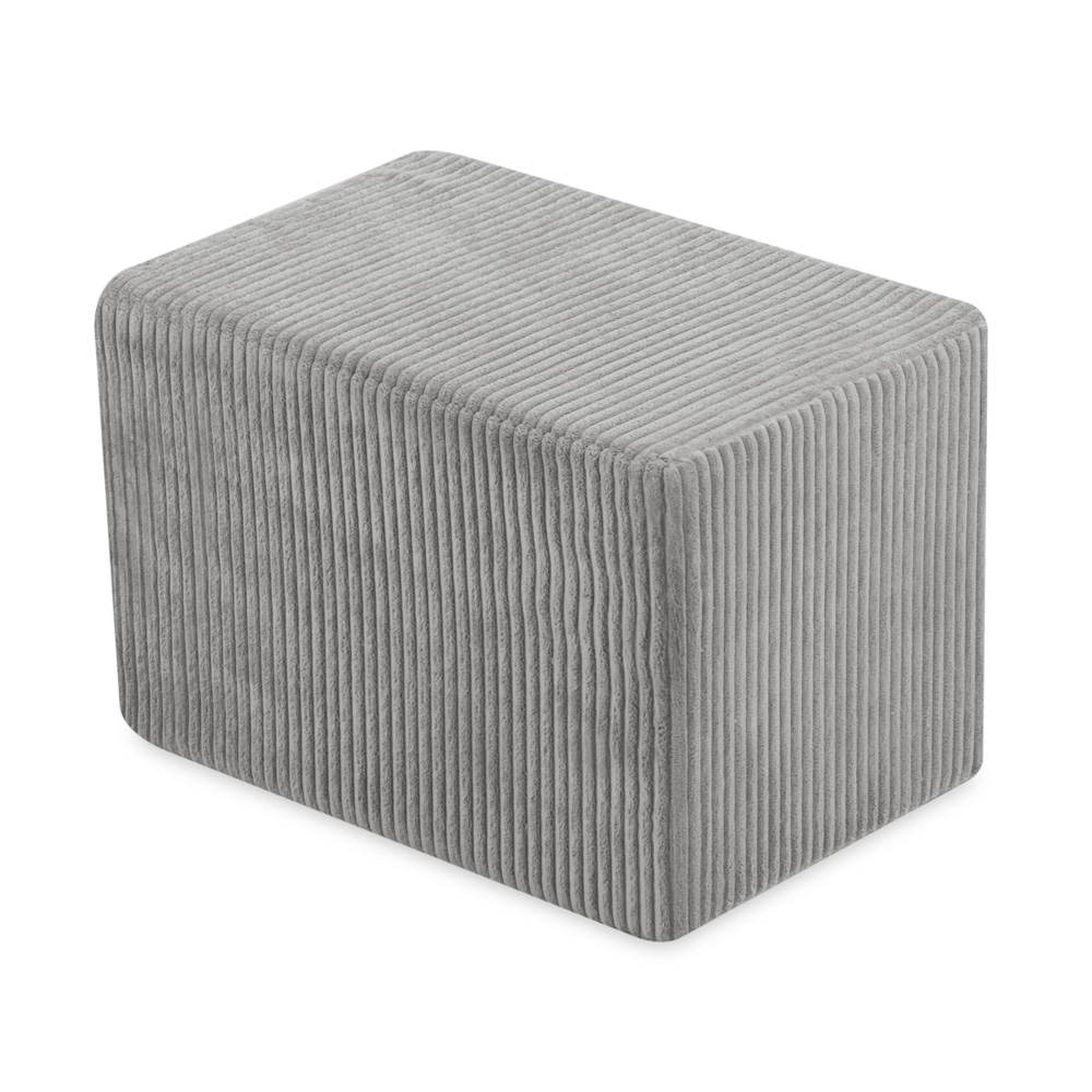 PLUSH NEST Játszóvár medencével és 150 labdával, Prémium szürke Cord