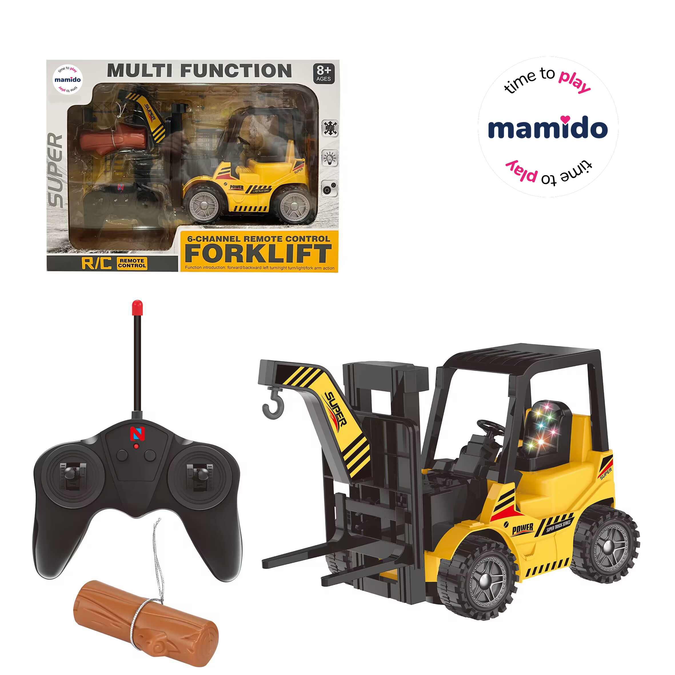 Mamido Távirányítós targonca világítással MT1422