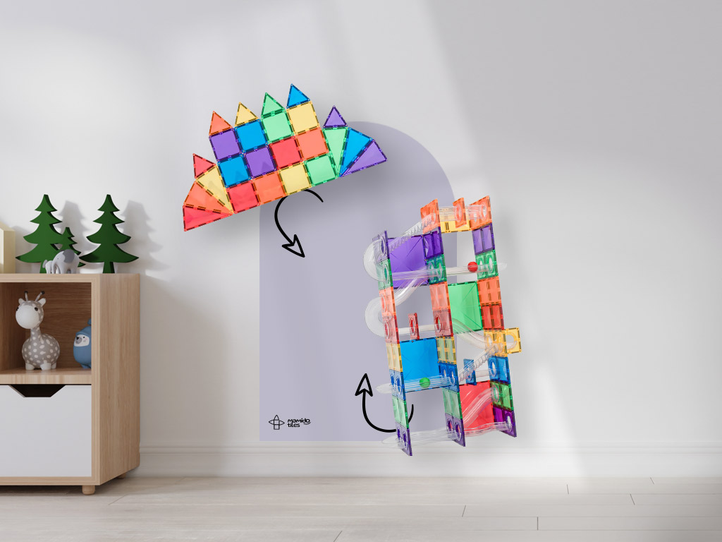 Mamido Tiles mágneses tapéta, prémium, puha levendula, MT106