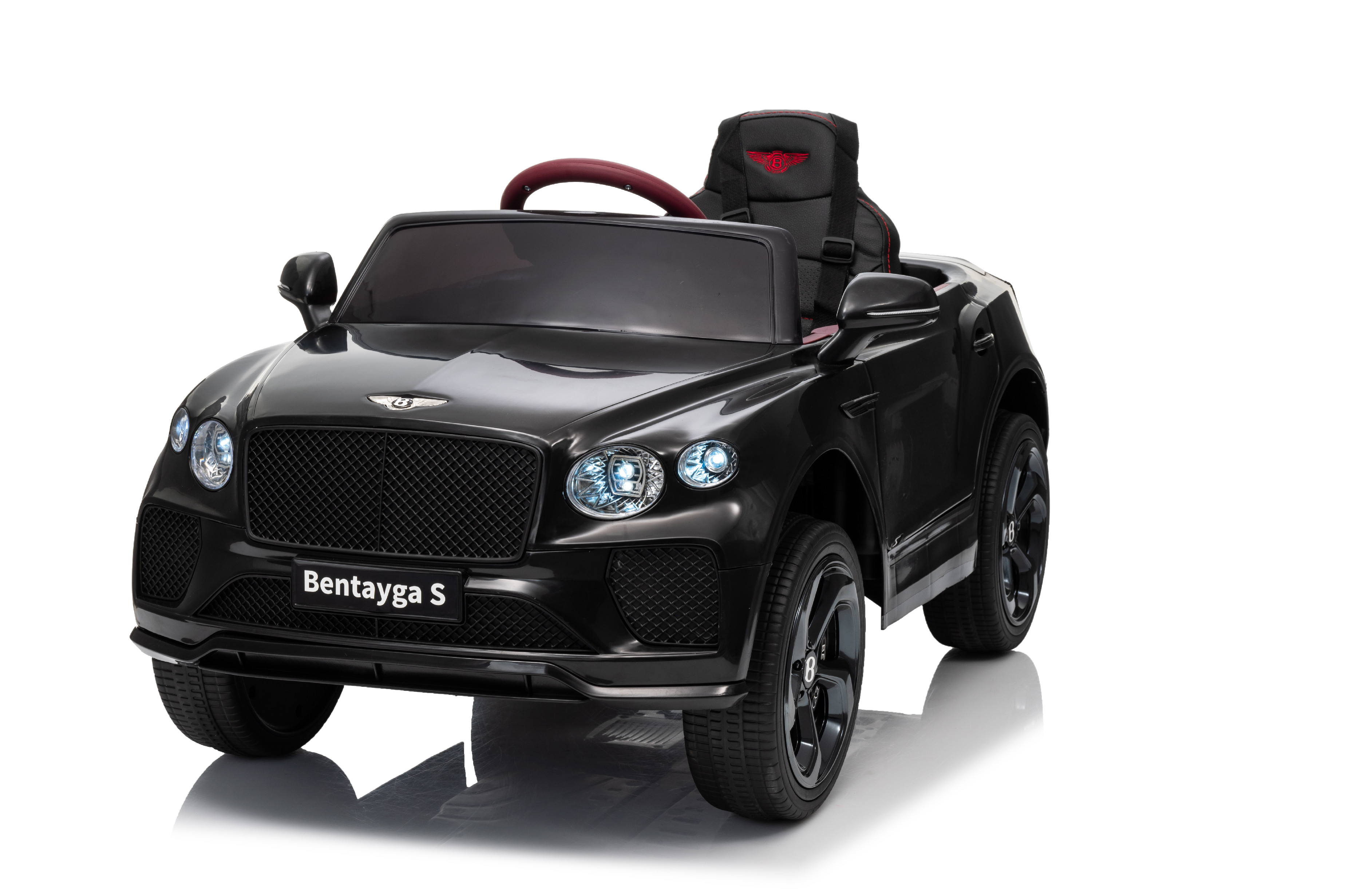 Mamido Bentley Bentayga S 4x4 elektromos kisautó fekete