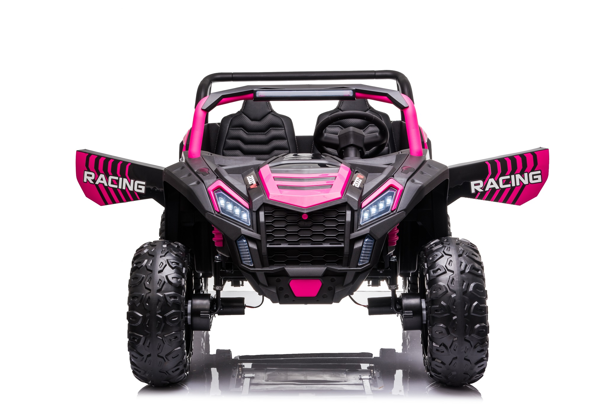 Mamido Elektromos kisautó Buggy UTV 24V 4x200W rózsaszín