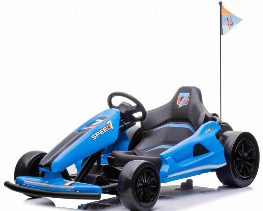 Gyermek elektromos gokart Speed 7 Drift kék