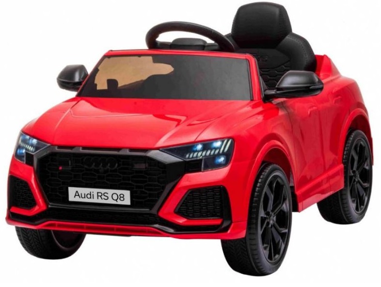 Gyermek elektromos kisautó Audi RS Q8 piros
