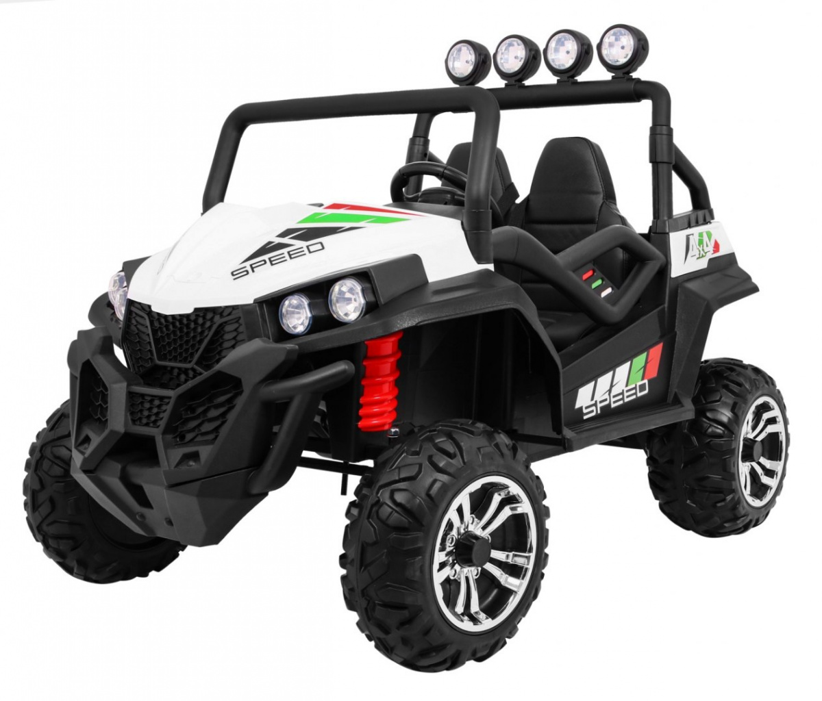 Gyermek elektromos kisautó Buggy Strong Lift 24V 4x4 fehér