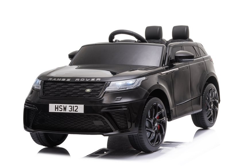 Gyermek elektromos kisautó Range Rover feketére festve