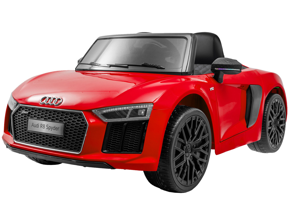 Elektromos kisautó Audi R8 Spyder Maxi piros