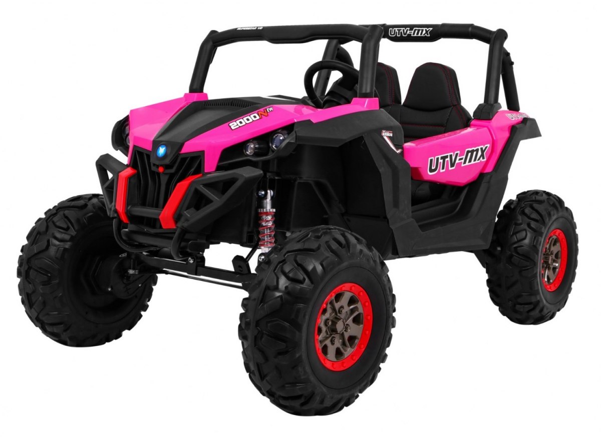 Elektromos kisautó Buggy SuperStar 4x4 rózsaszín