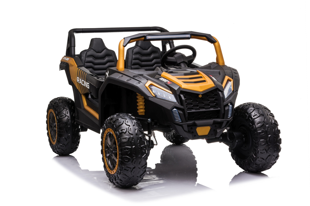 Elektromos kisautó Buggy UTV Erős 24V arany