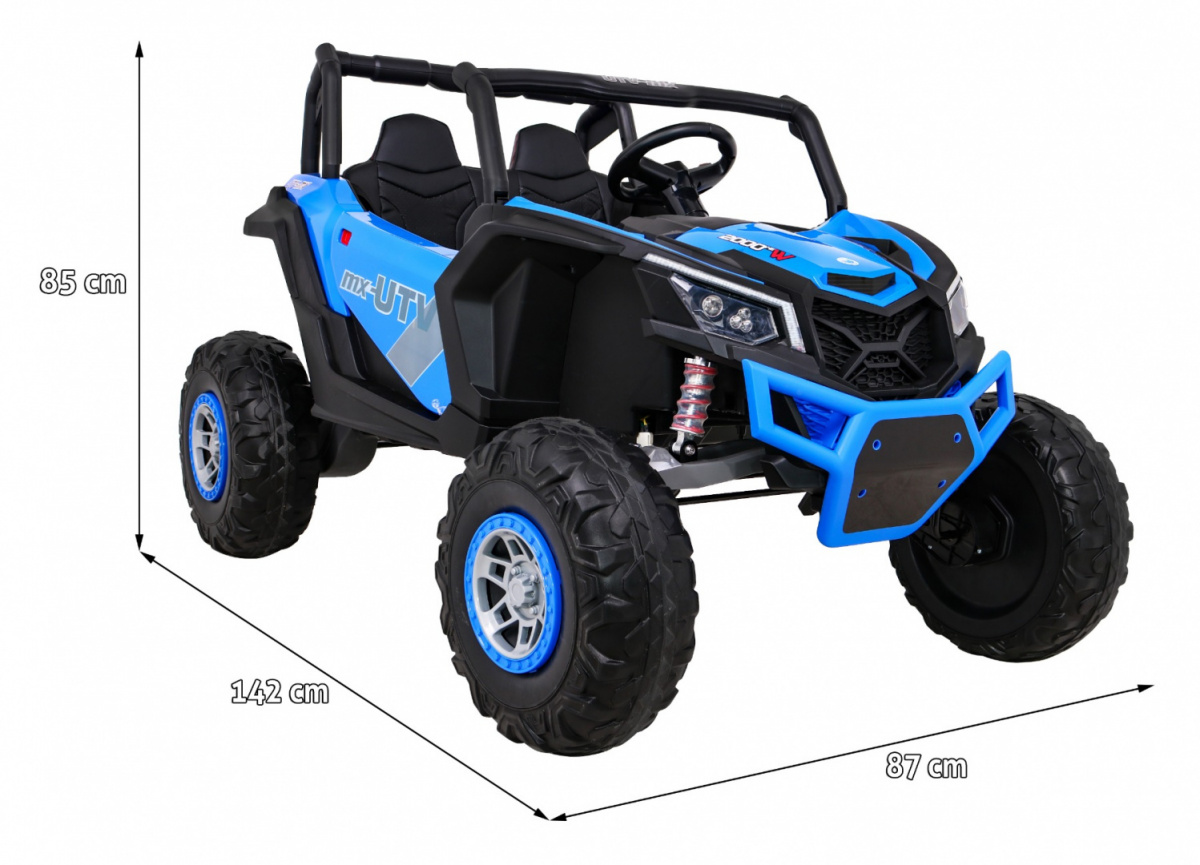 Elektromos kisautó Buggy UTV-MX 24V 4x4 kék