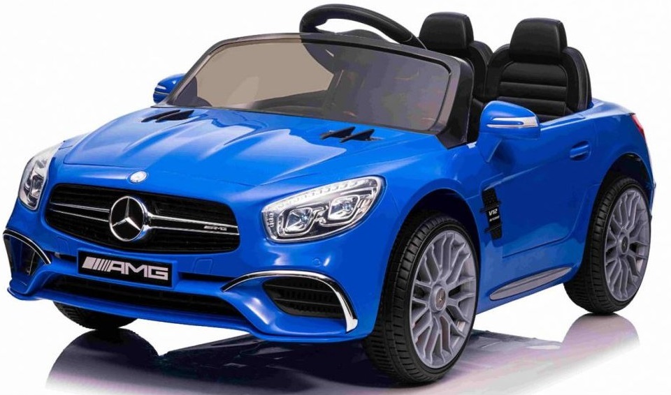 Mercedes-Benz AMG SL65 S kék elektromos kisautó
