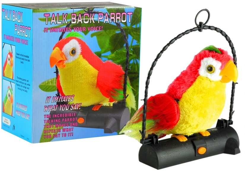 Beszélő vörös papagáj